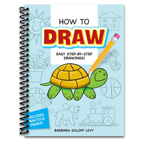 How to Draw: Easy Step-by-Step Drawings! (Dover How to Draw)   (Spiral bound)