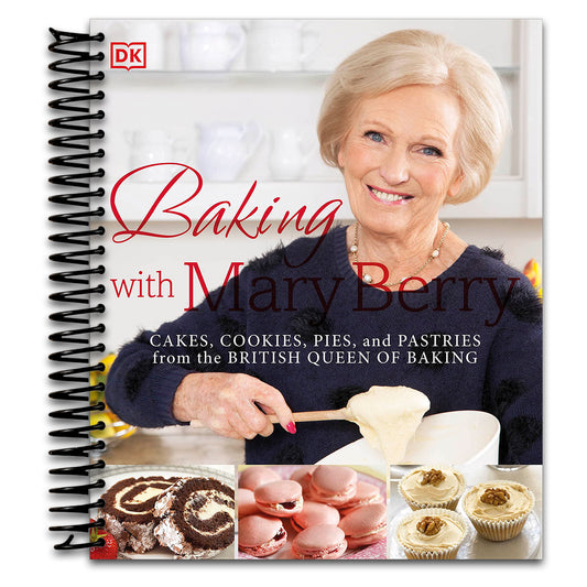 Baking with Mary Berry: Cakes, Cookies, Pies, and Pastries from the British Queen of Baking   (Spiral bound)
