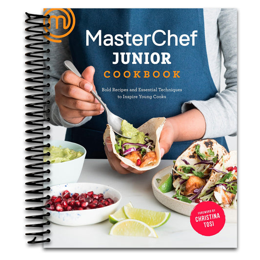 MasterChef Junior Cookbook: Bold Recipes and Essential Techniques to Inspire Young Cooks   (Spiral bound)