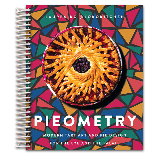 Pieometry: Modern Tart Art and Pie Design for the Eye and the Palate   (Spiral bound)