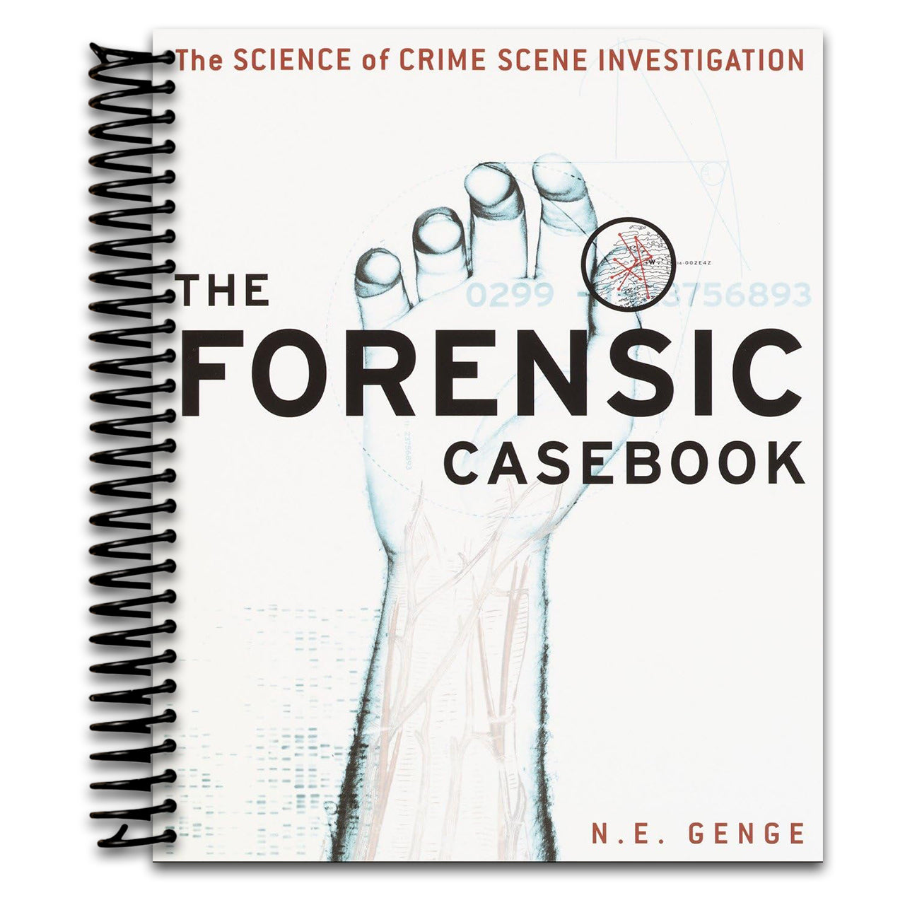 The Forensic Casebook: The Science of Crime Scene Investigation (Spiral bound) Happy Coil spiral bound book