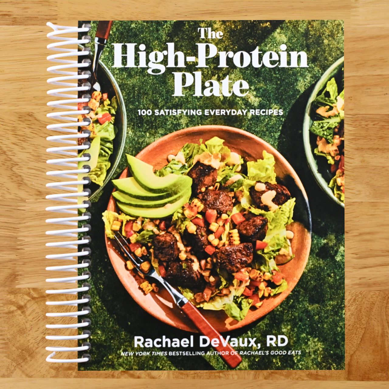 The High-Protein Plate: 100 Satisfying Everyday Recipes (A Cookbook) (Spiral bound) Happy Coil spiral bound book