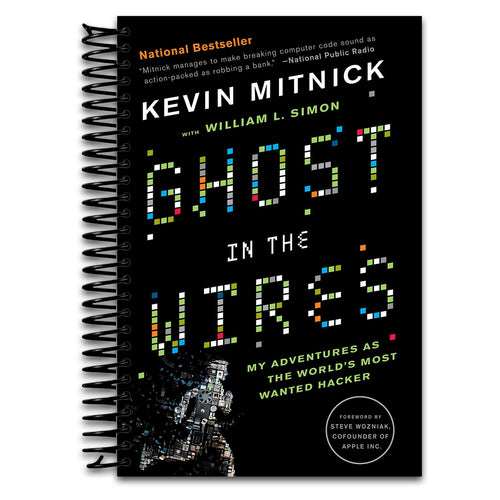 Ghost in the Wires: My Adventures as the World's Most Wanted Hacker (Spiral bound) Happy Coil spiral bound book