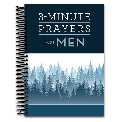 3-Minute Prayers for Men (3-Minute Devotions) (Spiral bound) Happy Coil spiral bound book