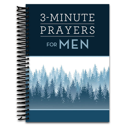 3-Minute Prayers for Men (3-Minute Devotions) (Spiral bound) Happy Coil spiral bound book
