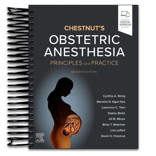 Chestnut's Obstetric Anesthesia: Principles and Practice (Spiral bound) Happy Coil spiral bound book