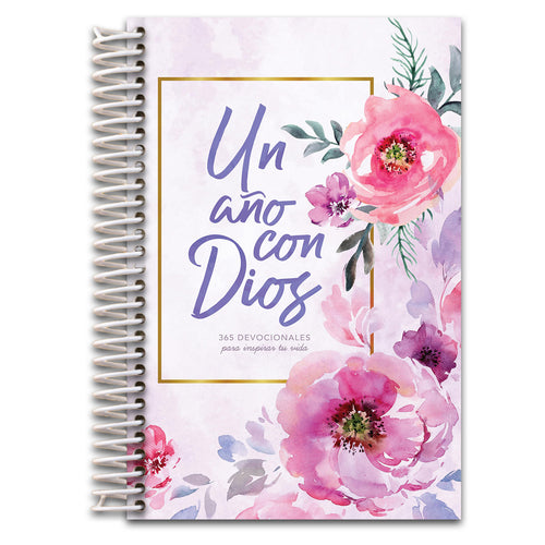 Un ano con Dios: 365 devocionales para inspirar tu vida | A Year With God: 365 Devotions to Inspire Your Life (Spanish Edition)