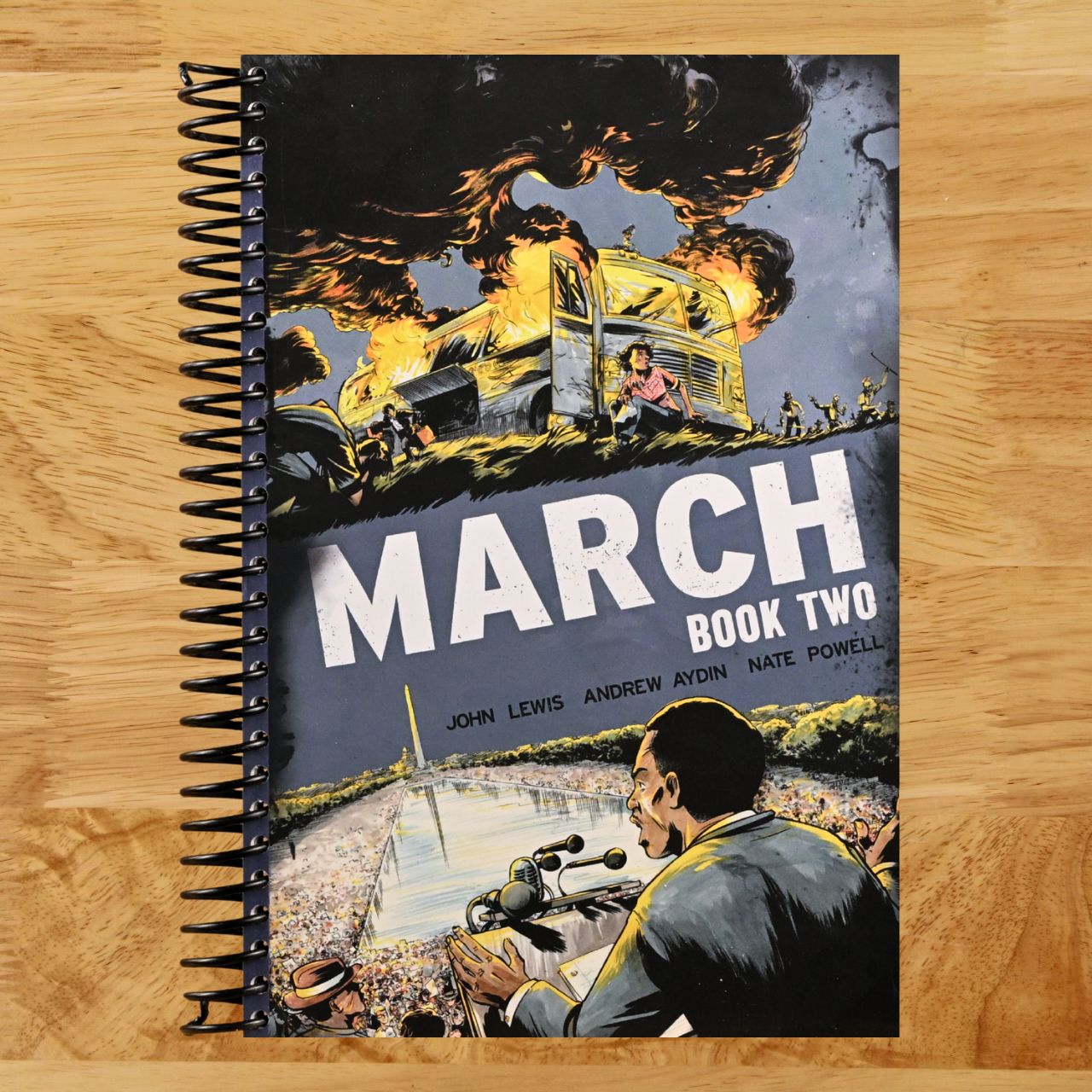 March: Book Two (Spiral bound) Happy Coil spiral bound book
