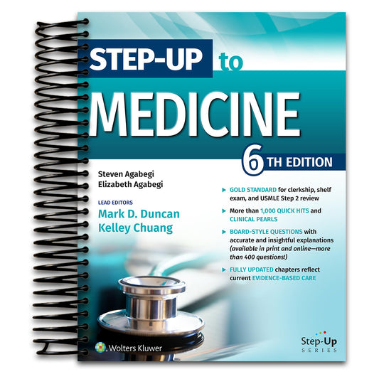 Step-Up to Medicine (Step-Up Series) (Spiral bound) Happy Coil spiral bound book