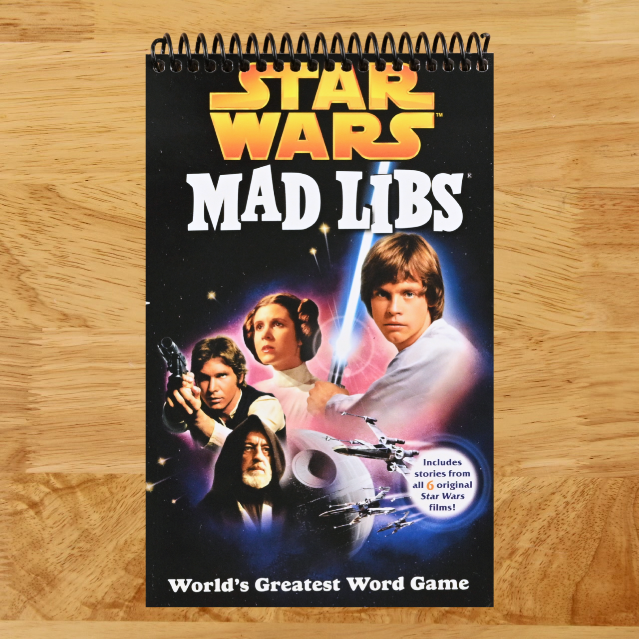 Star Wars Mad Libs: World's Greatest Word Game book   (Spiral bound)