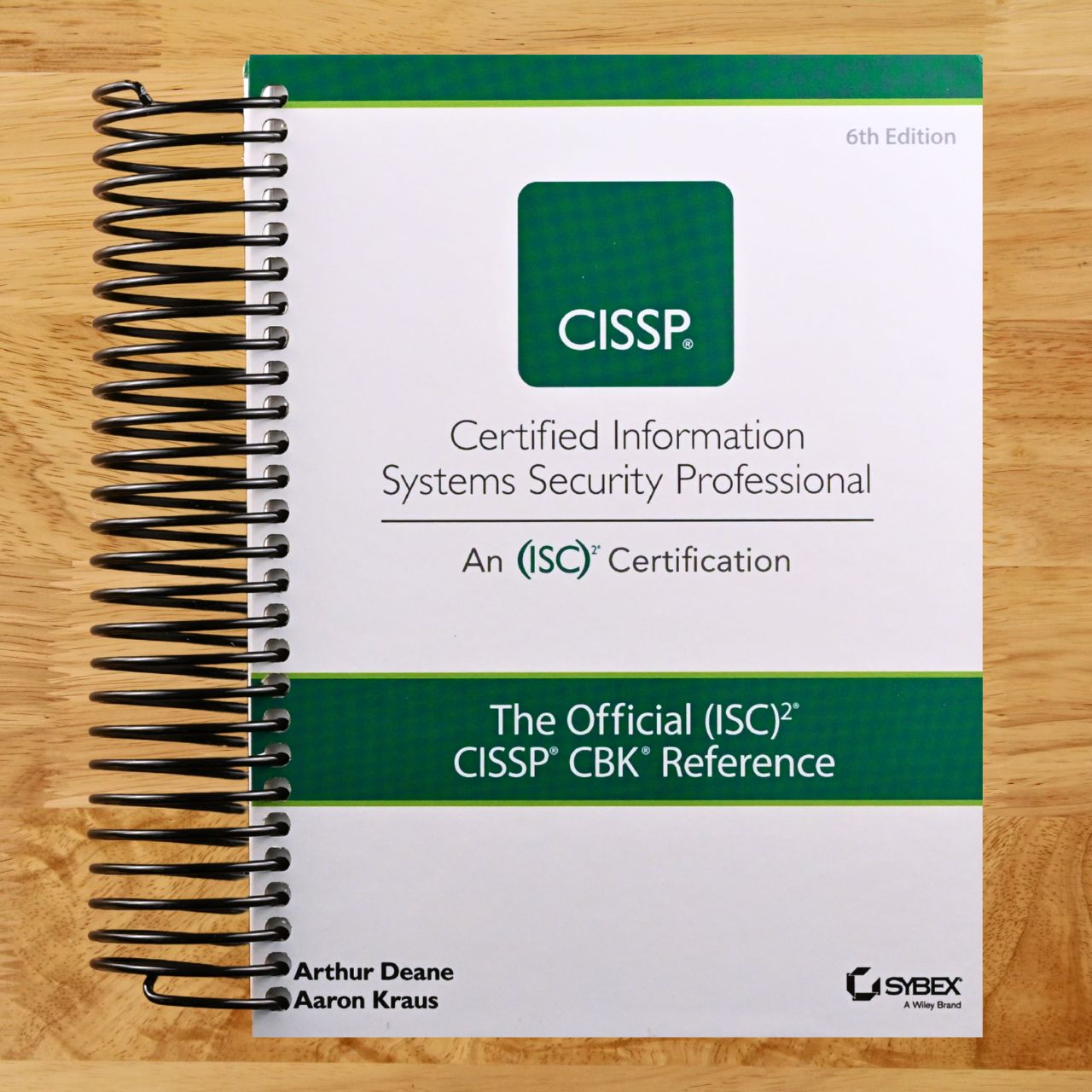 The Official (ISC)2 CISSP CBK Reference (Cissp: Certified Information Systems Security Professional) (Spiral bound) Happy Coil spiral bound book