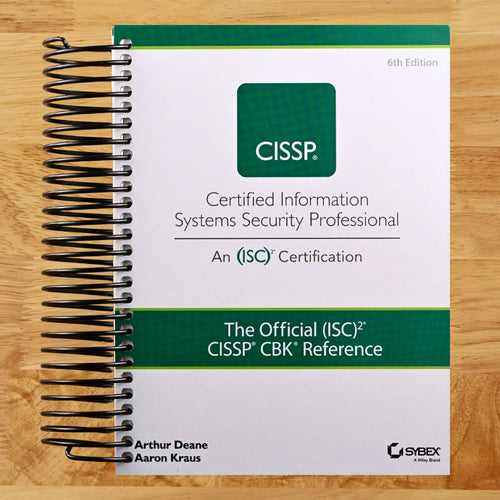 The Official (ISC)2 CISSP CBK Reference (Cissp: Certified Information Systems Security Professional) (Spiral bound) Happy Coil spiral bound book