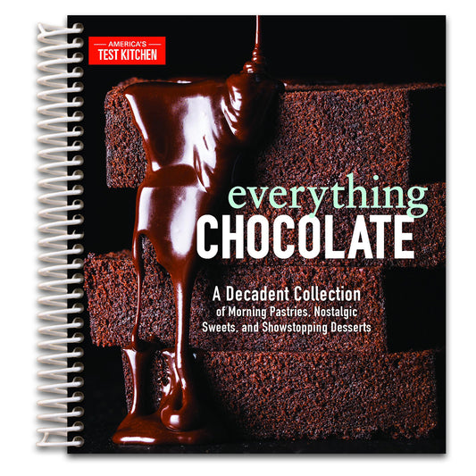 Everything Chocolate: A Decadent Collection of Morning Pastries, Nostalgic Sweets, and Showstopping Desserts   (Spiral bound)