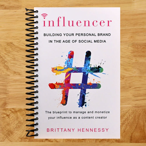 Influencer: Building Your Personal Brand in the Age of Social Media (Spiral bound) Happy Coil spiral bound book