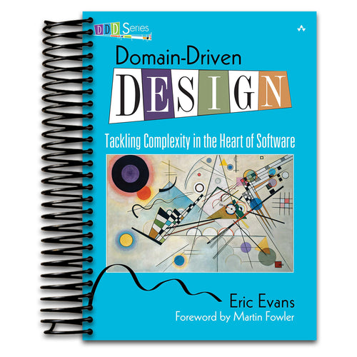 Domain-Driven Design: Tackling Complexity in the Heart of Software (Spiral bound) Happy Coil spiral bound book