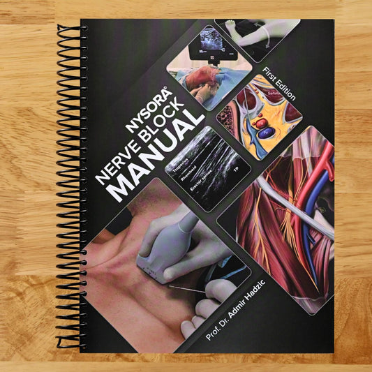 NYSORA Nerve Block Manual: First Edition (Regional Anesthesia) (Spiral bound) Happy Coil spiral bound book