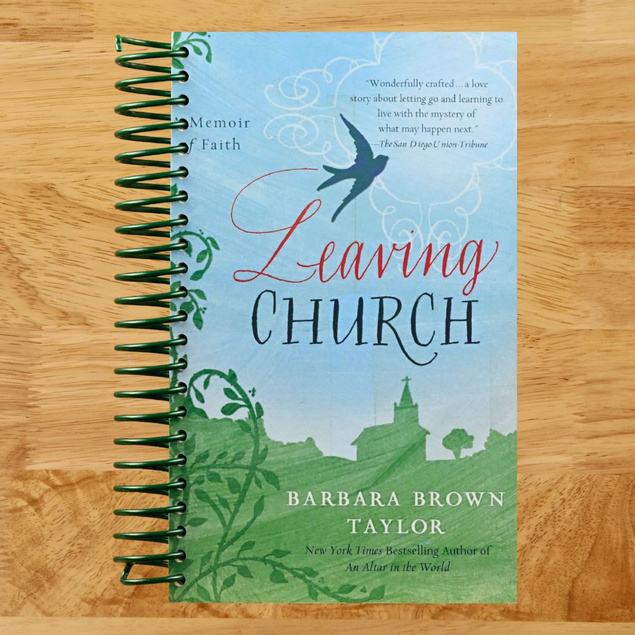 Leaving Church: A Memoir of Faith (Spiral bound) Happy Coil spiral bound book