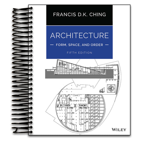 Architecture: Form, Space, and Order (Spiral bound) Happy Coil spiral bound book