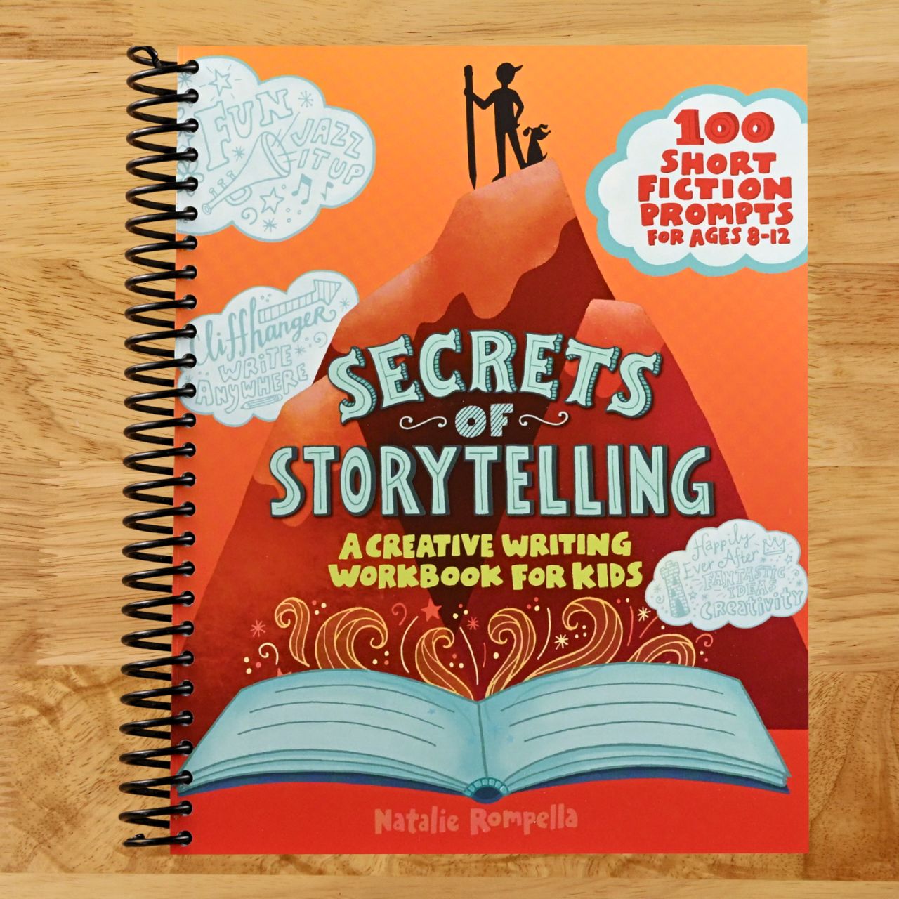 Secrets of Storytelling: A Creative Writing Workbook for Kids (Spiral bound) Happy Coil spiral bound book