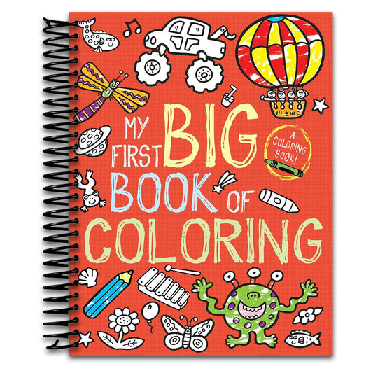 My First Big Book of Coloring   (Spiral bound)