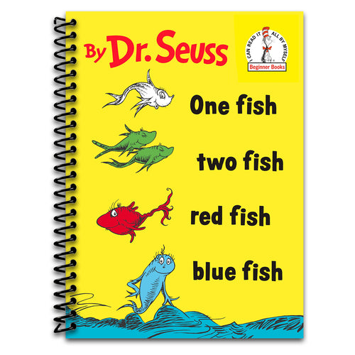 One Fish Two Fish Red Fish Blue Fish   (Spiral bound)