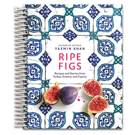 Ripe Figs: Recipes and Stories from Turkey, Greece, and Cyprus (Spiral bound) Happy Coil spiral bound book