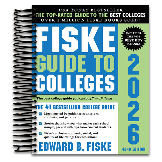 Fiske Guide to Colleges 2026 (Spiral bound) Happy Coil spiral bound book