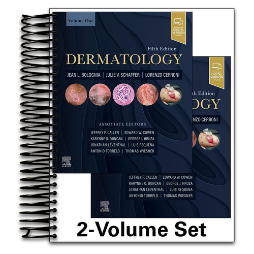 Dermatology: 2-Volume Set   (Spiral bound)