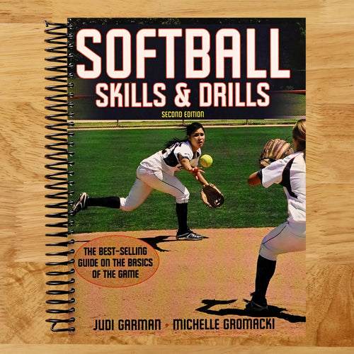 Softball Skills & Drills (Spiral bound) Happy Coil spiral bound book