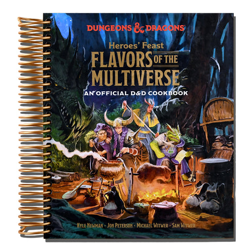 Heroes' Feast Flavors of the Multiverse (Dungeons & Dragons): An Official D&D Cookbook   (Spiral bound)