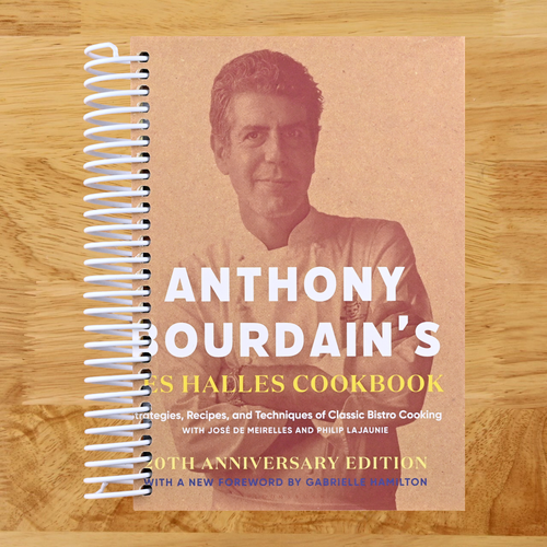 Anthony Bourdain's Les Halles Cookbook: Strategies, Recipes, and Techniques of Classic Bistro Cooking (Spiral bound) Happy Coil spiral bound book