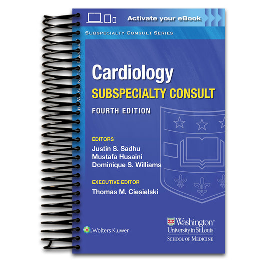 The Washington Manual Cardiology Subspecialty Consult (The Washington Manual Subspecialty Consult Series)   (Spiral bound)