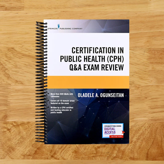 Certification in Public Health (CPH) Q&A Exam Review ‚Äì Study Resource Book for Students and Practitioners in Healthcare Management and Health Services   (Spiral bound)