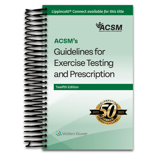 ACSM's Guidelines for Exercise Testing and Prescription (Lippincott Connect-ACSM)   (Spiral bound)