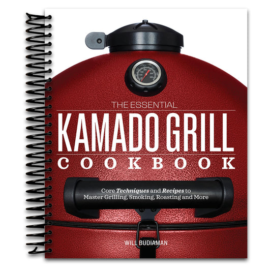 The Essential Kamado Grill Cookbook: Core Techniques and Recipes to Master Grilling, Smoking, Roasting, and More (Spiral bound) Happy Coil spiral bound book