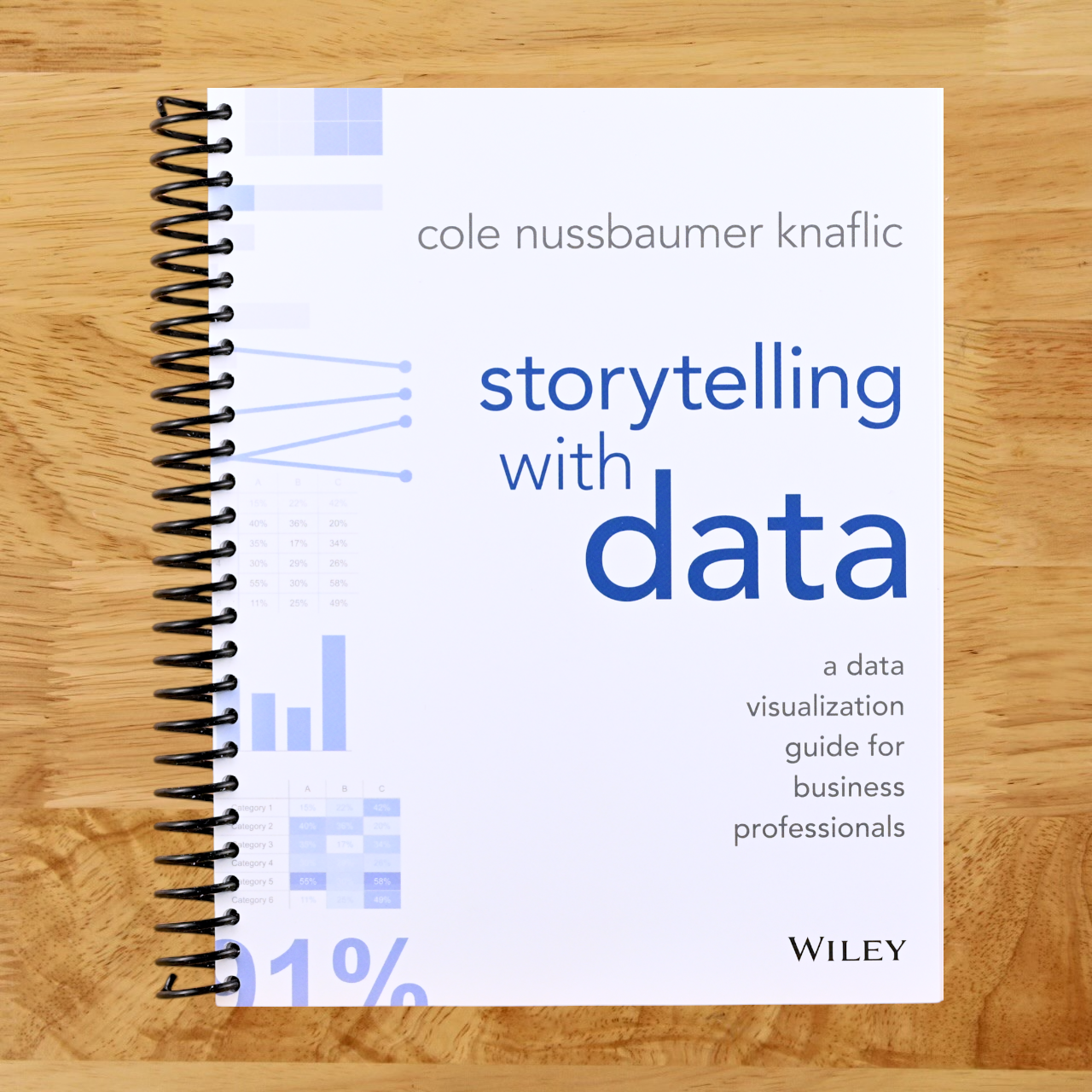 Storytelling with Data: A Data Visualization Guide for Business Professionals   (Spiral bound)