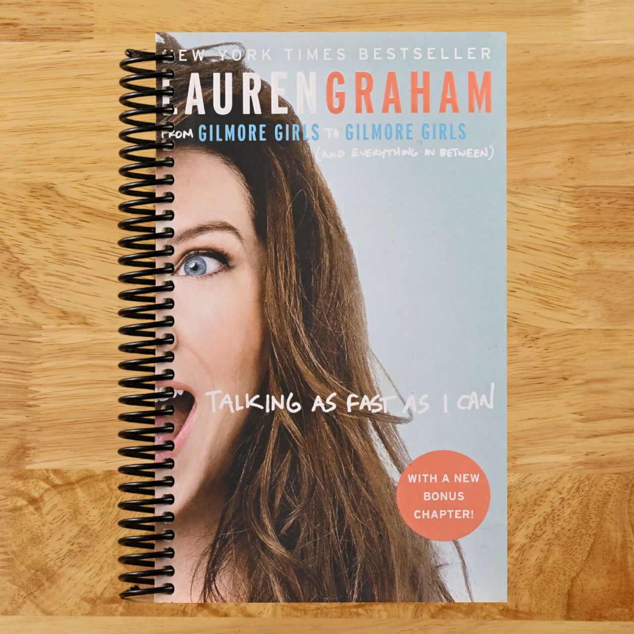 Talking as Fast as I Can: From Gilmore Girls to Gilmore Girls (and Everything in Between) (Spiral bound) Happy Coil spiral bound book