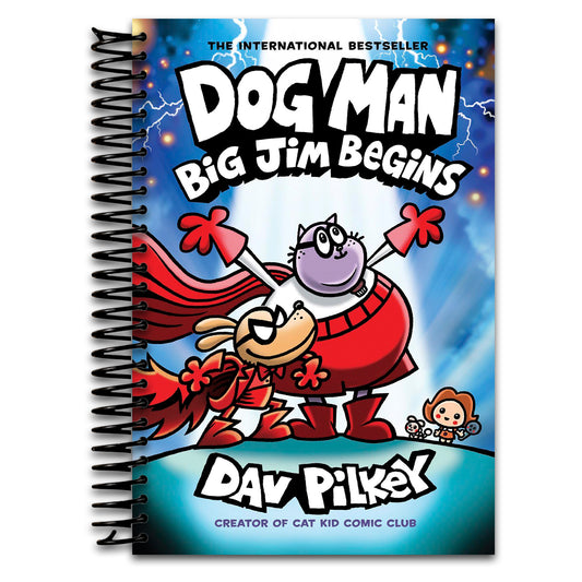 Dog Man: Big Jim Begins: A Graphic Novel (Dog Man #13): From the Creator of Captain Underpants (13)   (Spiral bound)