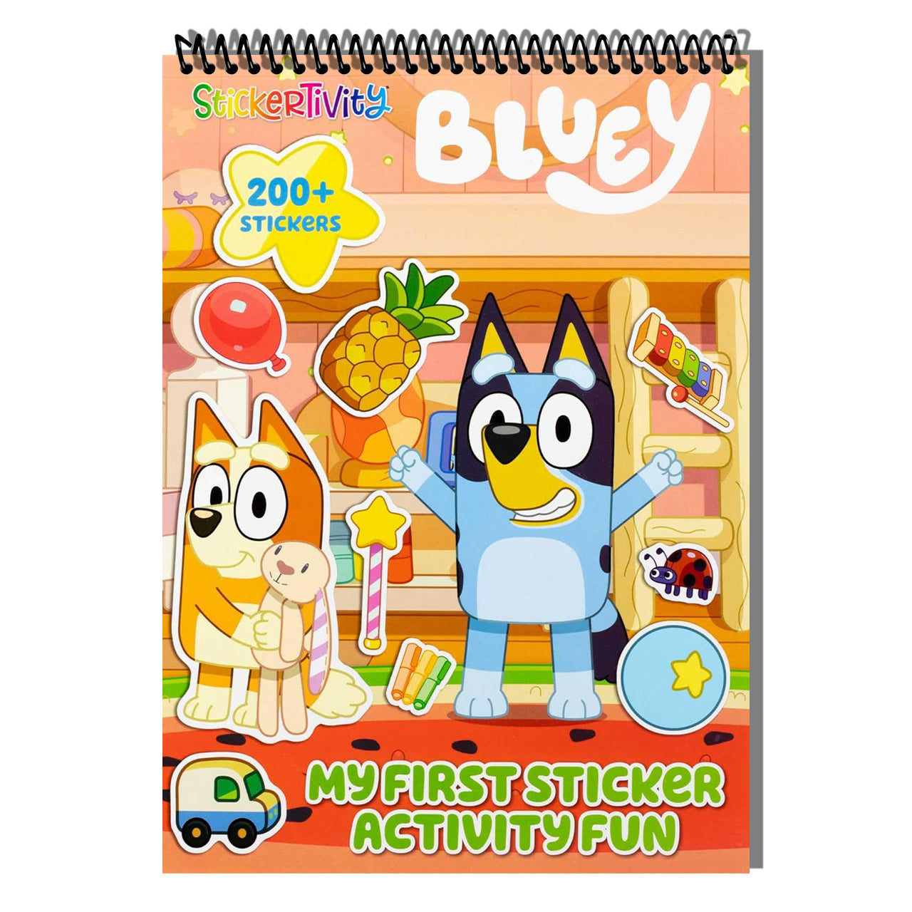 Bluey: Stickertivity: My First Sticker Activity Fun   (Spiral bound)