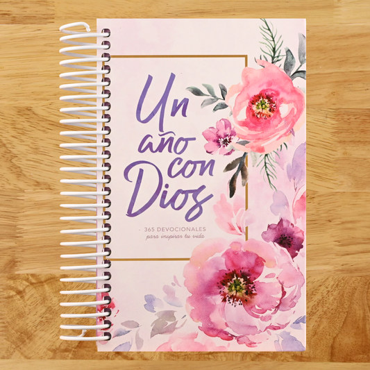 Un año con Dios: 365 devocionales para inspirar tu vida | A Year With God: 365 Devotions to Inspire Your Life (Spanish Edition)