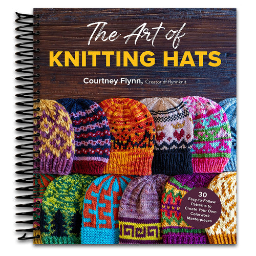 The Art of Knitting Hats: 30 Easy-to-Follow Patterns to Create Your Own Colorwork Masterpieces (Spiral bound) Happy Coil spiral bound book