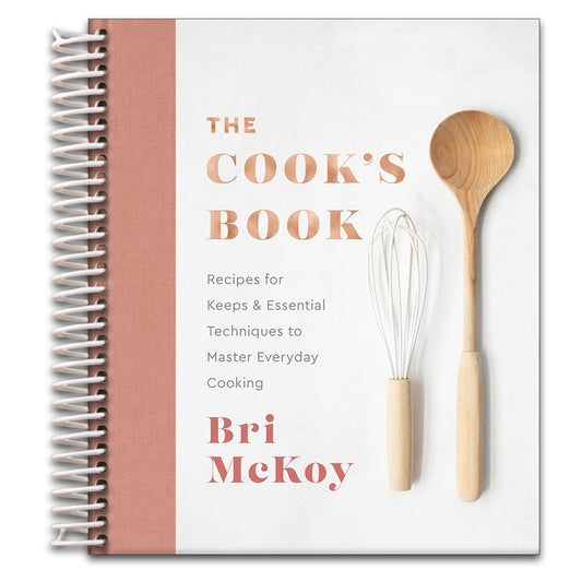The Cook's Book: Recipes for Keeps & Essential Techniques to Master Everyday Cooking (Easy Cookbook for Beginners to Learn How to Cook Delicious Food Filled with Flavor) (Spiral bound) Happy Coil spiral bound book