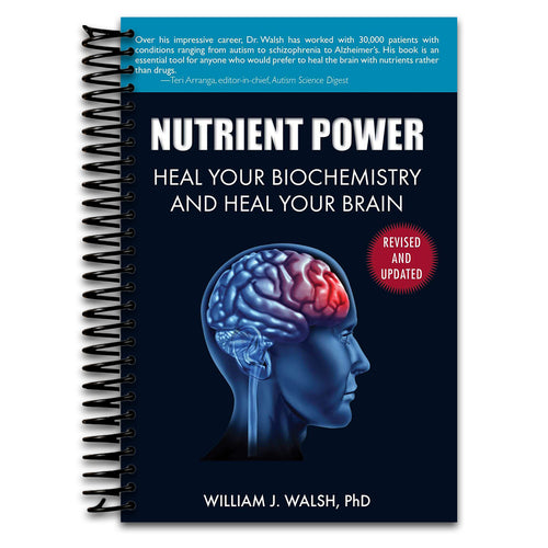 Nutrient Power: Heal Your Biochemistry and Heal Your Brain (Spiral bound) Happy Coil spiral bound book