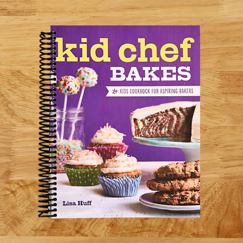 Kid Chef Bakes: The Kids Cookbook for Aspiring Bakers  (Spiral bound)