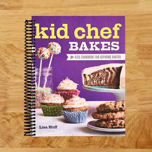 Kid Chef Bakes: The Kids Cookbook for Aspiring Bakers  (Spiral bound)