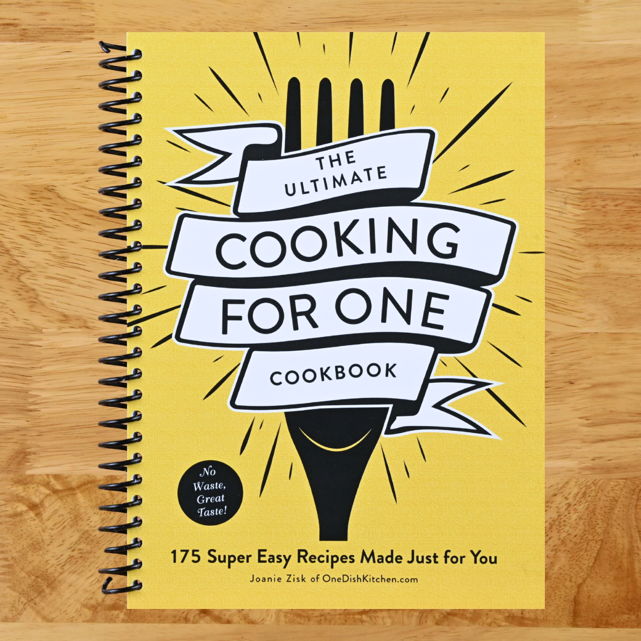 The Ultimate Cooking for One Cookbook: 175 Super Easy Recipes Made Just for You (Ultimate for One Cookbooks Series) (Spiral bound) Happy Coil spiral bound book