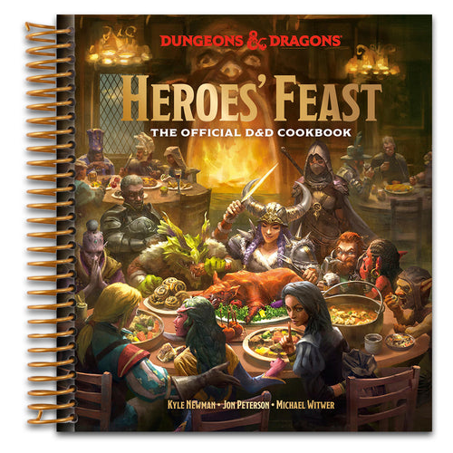 Heroes' Feast (Dungeons & Dragons): The Official D&D Cookbook   (Spiral bound)