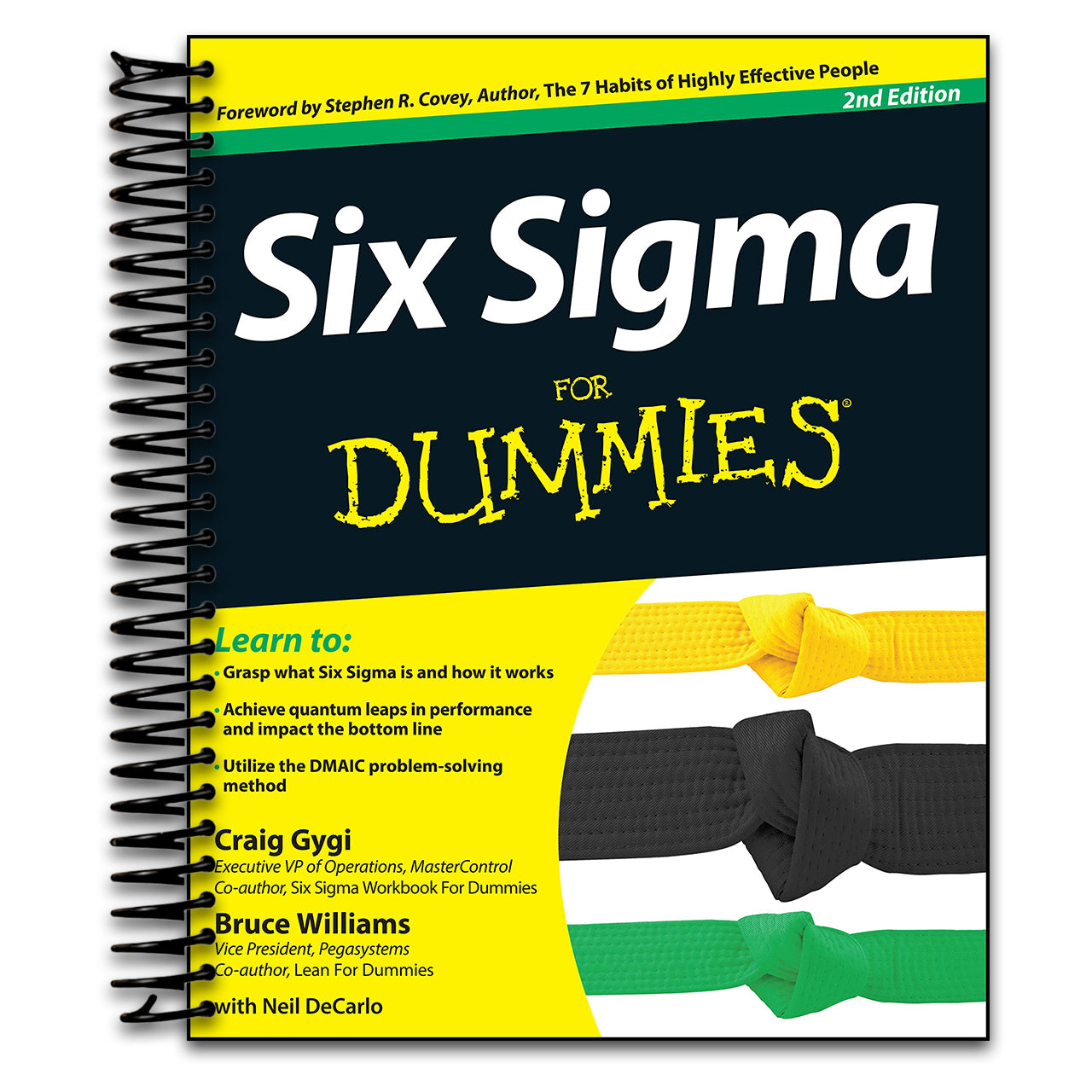 Six Sigma For Dummies (For Dummies Series)   (Spiral bound)