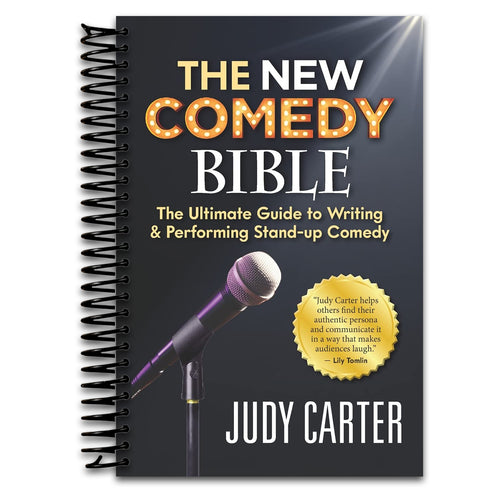 The NEW Comedy Bible: The Ultimate Guide to Writing and Performing Stand-Up Comedy (Spiral bound) Happy Coil spiral bound book