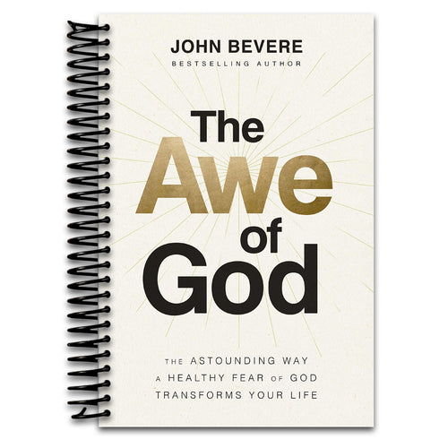 The Awe of God: The Astounding Way a Healthy Fear of God Transforms Your Life (Spiral bound) Happy Coil spiral bound book